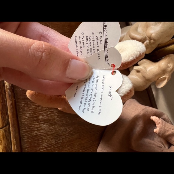 Pouch the kangaroo Ty beanie babies - Picture 3 of 6